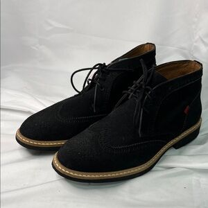 Marc Joseph Black Suede Chukka Boots